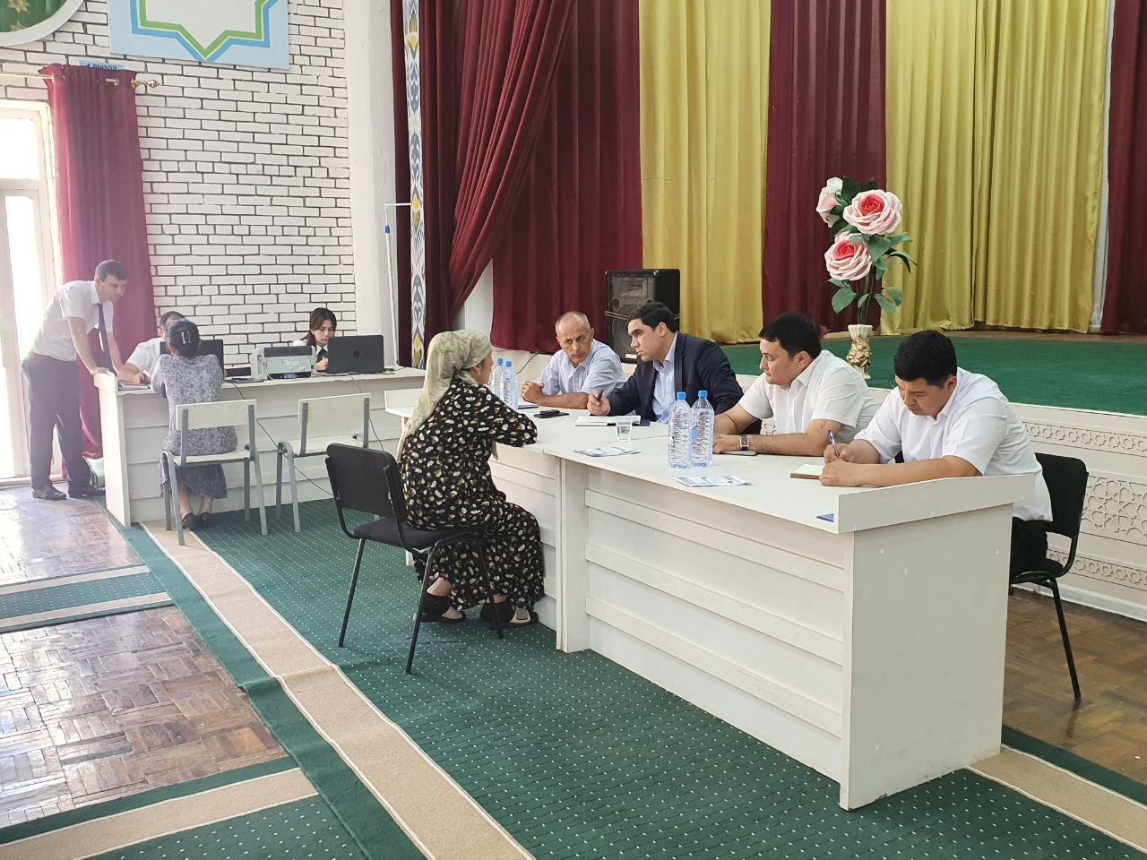 Targ'ibot tadbirlari amalga oshirilmoqda Targ'ibot tadbirlari amalga oshirilmoqda
