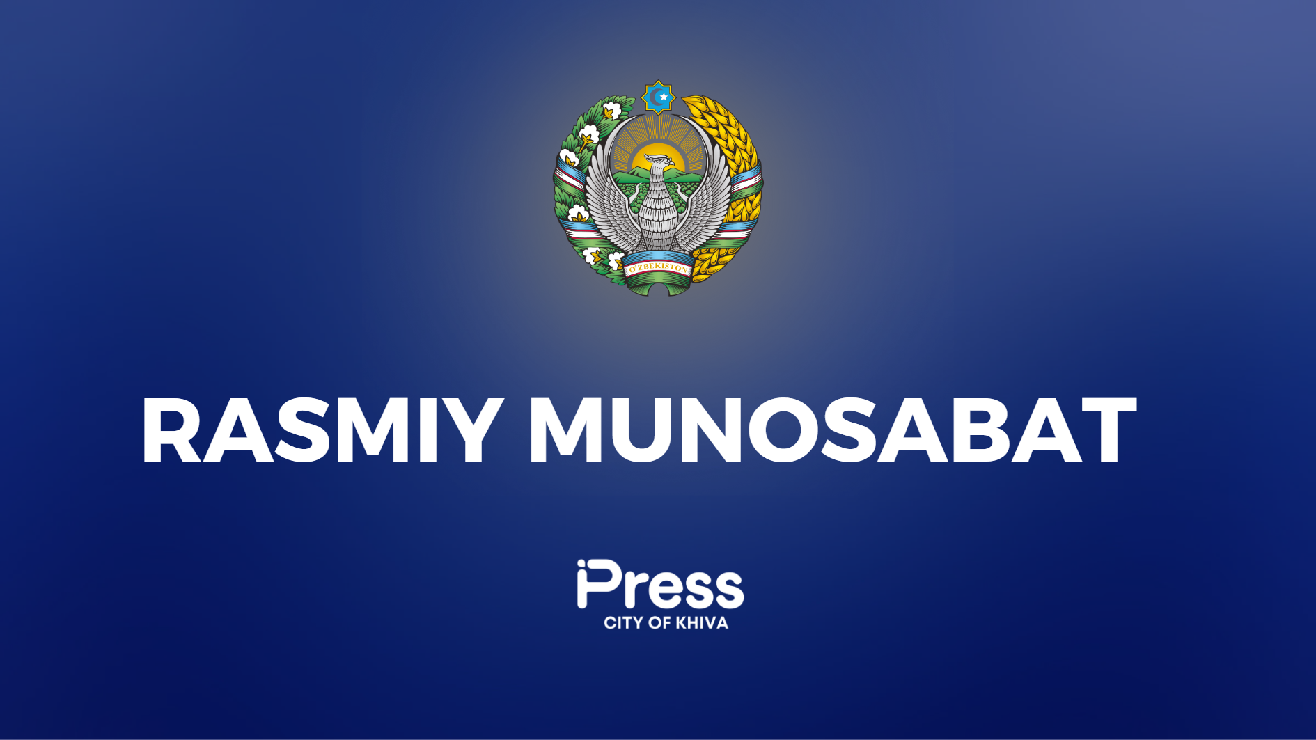 Rasmiy munosabat Rasmiy munosabat